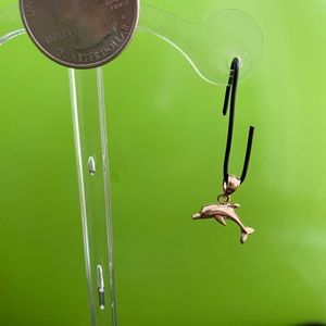 14 kt. YG Dolphin pendant